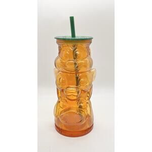 Disney Lion King Tiki Tumbler 12 Oz Figural Covered Pumba Simba Timon Movie Cup